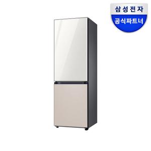 [카드가76만]삼성전자 비스포크 2도어 소형 일반 원룸 냉장고 333리터 RB33A3661AP  메