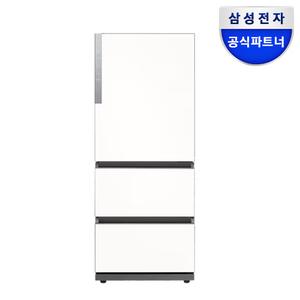 [본사_빠른설치]삼성전자 삼성 비스포크 김치냉장고 RQ33DG71J2EW 3도어 김치플러스 스