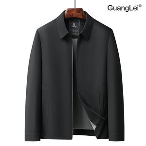 남성바람막이 GuangLei 봄가을 행정자켓 장년층용 긴소매 아웃도어 재킷
