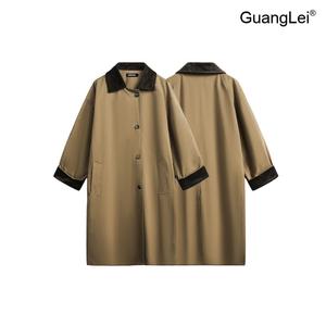 남성바람막이 GuangLei 봄 가을 간절기 자켓 초경량 퀵드라이 후드 아노락 윈드러너