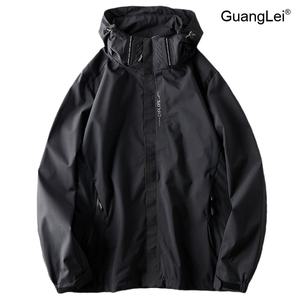 남성바람막이 GuangLei 아노락 자켓 초경량 방수 방풍 아웃도어 스포츠 재킷