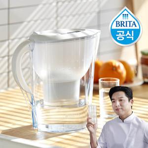 브리타 정수기 마렐라XL 3.5L 화이트+기본필터 1입