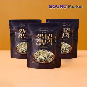 [서민프레시] 찹쌀 김부각 고추부각 단짠 맥주 안주 8봉