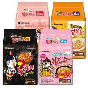 [최종 18,900]불닭4종(불닭5+까르보4+로제4+치즈4)