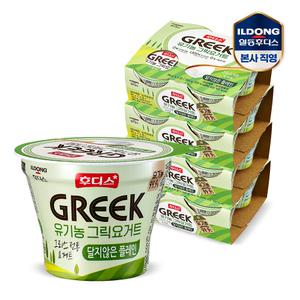 [혜택 가 19,890] 후디스 유기농 그릭요거트 달지않은 플레인 80g 16개