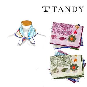 [탠디] TANDY 티타임 쁘띠 손수건 스카프