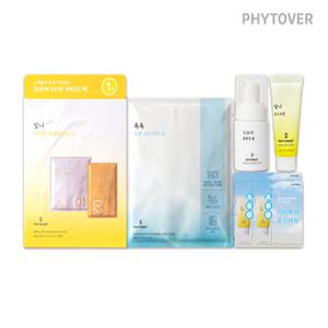 피토버 모델링팩 2종 체험팩 (구성:모델링팩1매 택1+촉촉수분마스크+미니폼클30ml+빛나