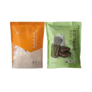 창억 호박인절미 500g 1팩 + 밥알인절미 500g 1팩