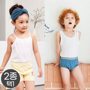 (30%즉시할인) 키즈 인견 런닝 택1 (3매입)
