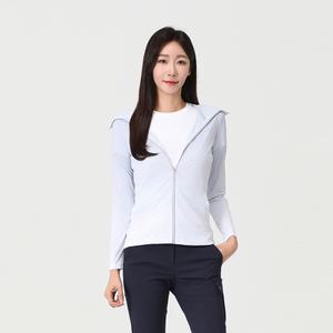 [엘르골프] 여성 후드형 전타 풀집업_6I45551