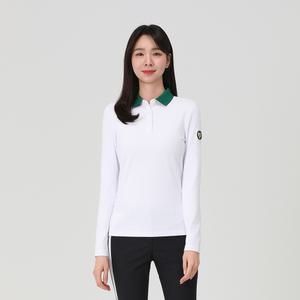[엘르골프] 여성 에코 긴팔 티셔츠_6I25211