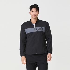 [엘르골프] 남성 경량 블럭 목업 점퍼_6I31391