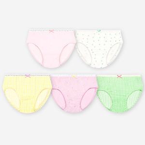 유니프랜드 샤벳 삼각팬티(5매입) 여아동 속옷 키즈 주니어 유아 언더웨어