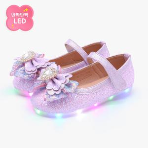 [키펀트] LED 블라썸 레이어 여아 구두