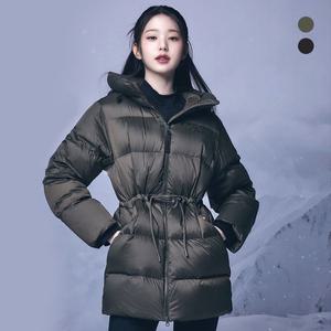 (장원영착용)(역시즌 정가 399,000원)[아이더] 여성 GO LIGHT 구스다운 롱패딩 자켓_D