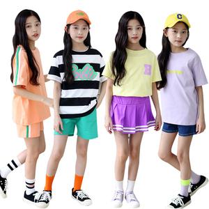 리틀소녀~여름 신상/초등학생/티셔츠/바지/여아/여자/치마 레깅스/주니어/트레이닝복
