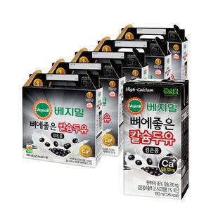 정식품 뼈에좋은칼슘 검은콩 두유 190ml 80팩