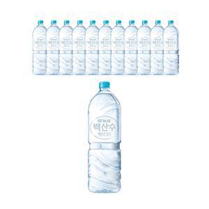 농심 백산수 유/무라벨 랜덤 2L, 12개