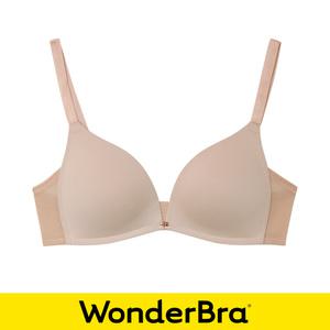 [Wonderbra] [스킨팔레트] 아쿠아 V넥 노와이어 브라 라이트베이지 WBWBR5M50T