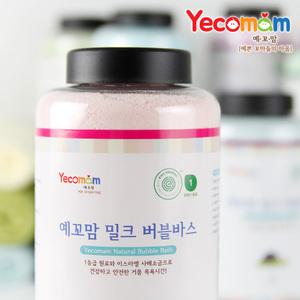예꼬맘 버블바스 거품 목욕 유아 입욕제 용기형 850g(45회분)