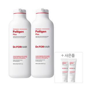 닥터포헤어 탈모증상완화 볼륨강화 폴리젠 플러스 샴푸 500mlx2(+70mlx2)