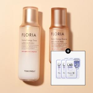 플로리아 뉴트라 에너지 보습세트(토너150ml,에센스50ml+마스크팩3매)
