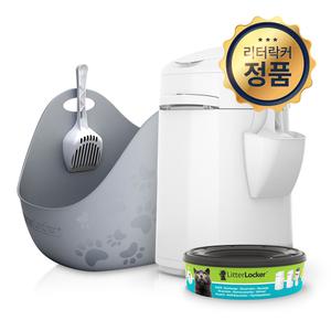 펫토리아 리터락커 에어씰 고양이 배변봉투 냄새차단 악취제거 화장실 쓰레기통