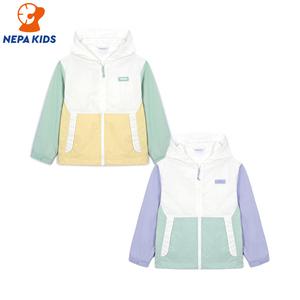 NEPA KIDS 네파키즈 멜로우 블록 후드 자켓 KKC0604