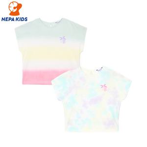 NEPA KIDS 네파키즈 여아 컬러풀 크롭 티셔츠 KK45312