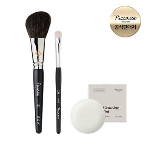 [피카소] 컨투어 듀오 세트 (111 쉐이딩+미니 아이섀도우) (+클렌징 솝 미니)