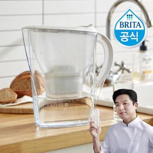 브리타 정수기 마렐라 2.4L 화이트+기본필터 1입