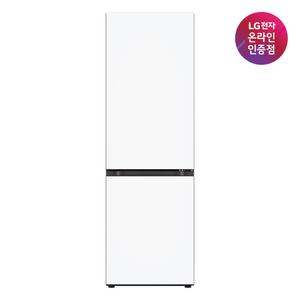 LG 모던엣지 냉장고 오브제컬렉션 Q343MHHF33 344L 2도어 상냉장 하냉동 일반냉장고