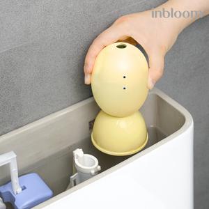 비바까사 자동 변기세정제 클리너 에그튜브 1년분 구성(본품리필 4개+석영홀더1개)