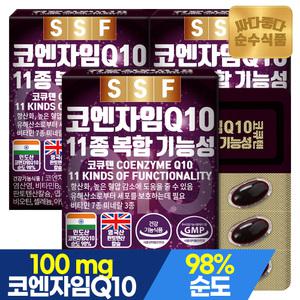 순수식품 코엔자임Q10 코큐텐 3개월분(90캡슐) 항산화 비오틴
