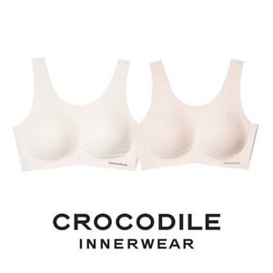 [크로커다일] 감탄브라 소프트핏 쉘론 U넥 패드일체형 브라2종 오트밀 라이트베이지 C