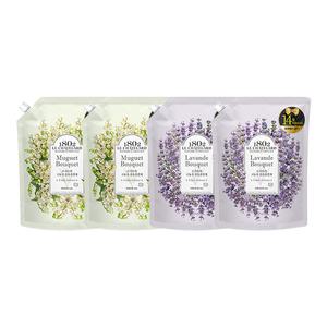 르샤트라 고농축 섬유유연제,1.6L(뮤게, 2개 + 라벤더, 2개)