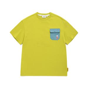 [내셔널지오그래픽 키즈]K232UTS920 백그래픽 포켓 반팔티 WARM OLIVE