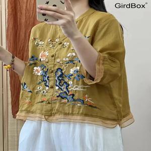 여름철릭원피스 GirdBox 생활한복 개량한복 허리치마 시스루