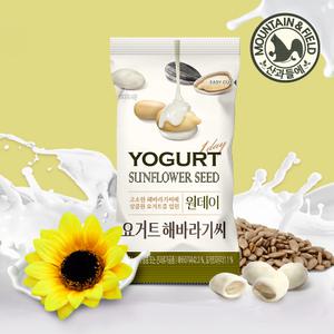 [산과들에] 원데이요거트해바라기씨 20봉 낱봉/ 달콤 바삭 토핑 간식