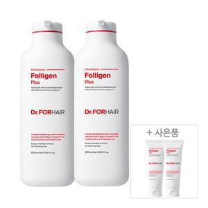 닥터포헤어 탈모증상완화 볼륨강화 폴리젠 플러스 샴푸 500mlx2(+70mlx2)