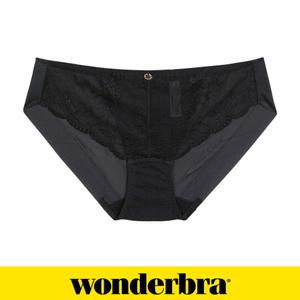 [Wonderbra] 소프트 레이스 팬티 블랙