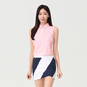 [엘르골프] 여성 전판 슬리브리스_6H45752