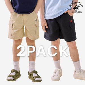 [폴로클럽] 코튼카고반바지 2PACK