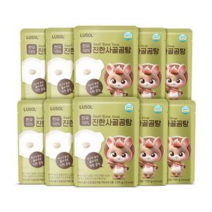 [루솔] 한우 진한 사골곰탕 10팩