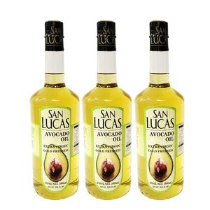 San-Lucas 아보카도 오일 1L x 3병 엑스트라버진 냉압착 HASS 외