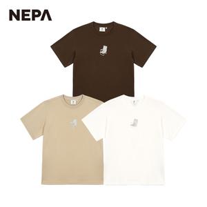 네파 공용 론체어 매그넘 그래픽 반팔 티셔츠 7KD5387