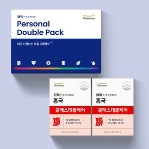 풀무원 홍국 콜레스테롤케어 2병 선물세트 +쇼핑백 가정의달 영양제 모나콜린K