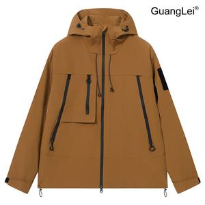 남성바람막이 GuangLei 아노락 초경량 퀵드라이 캐주얼 자켓 봄 가을 아웃도어