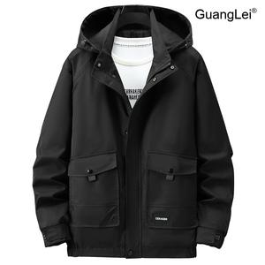 남성바람막이 GuangLei 봄가을 워크자켓 초경량 남자자켓