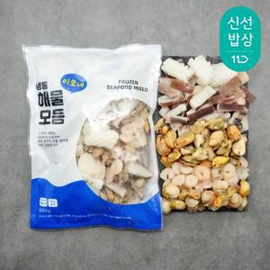 [고등어청년] 냉동 해물모듬 600g 2팩